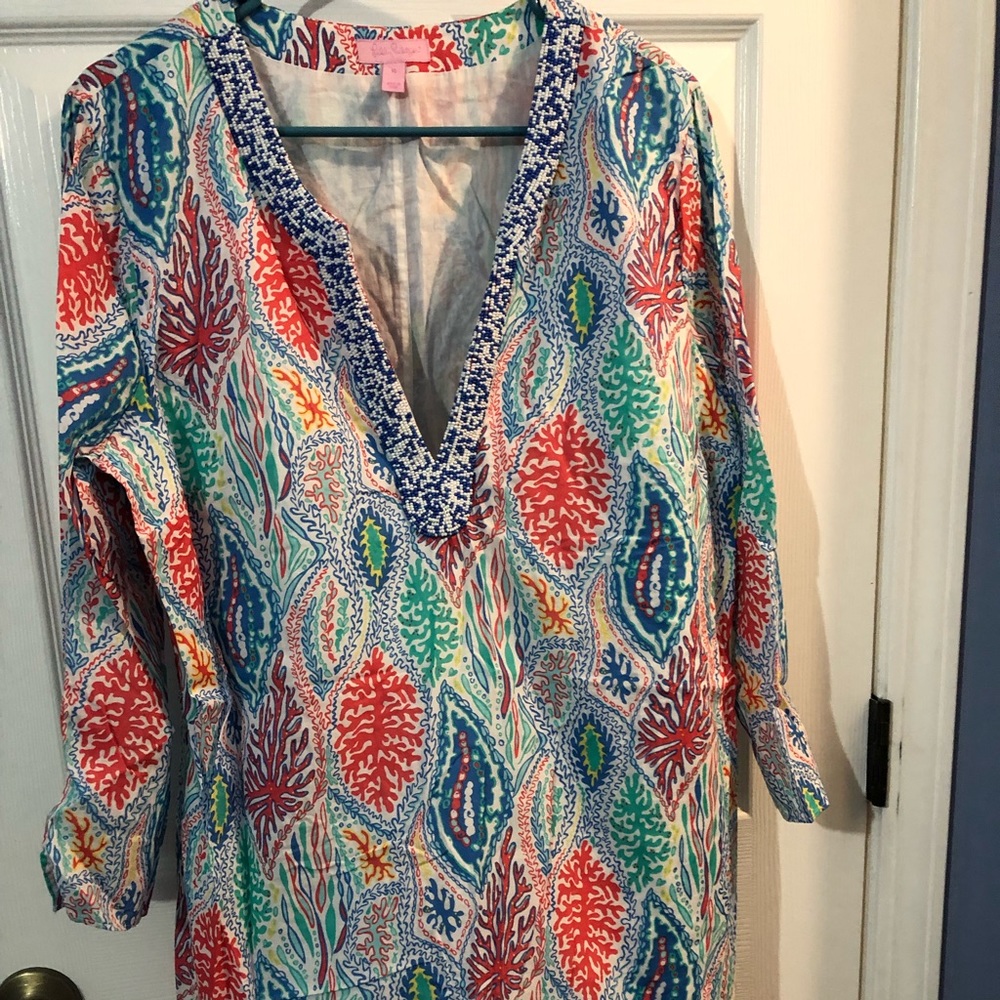 LILLY PULITZER | Let Minnow Print Dress